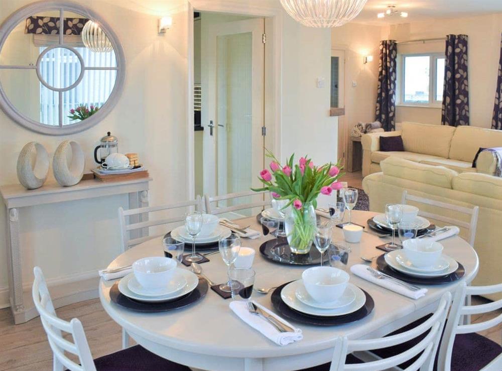 Dining Area at Merrywind in Chathill, Northumberland
