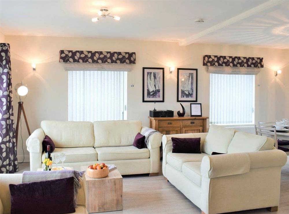 Living room at Merrywind in Chathill, Northumberland