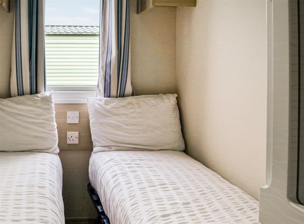 Twin bedroom at Merse Place 4 in Southerness, Dumfriesshire