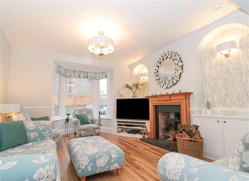 Relax in the living area at Metcalfe House, Compton Dundon near Street