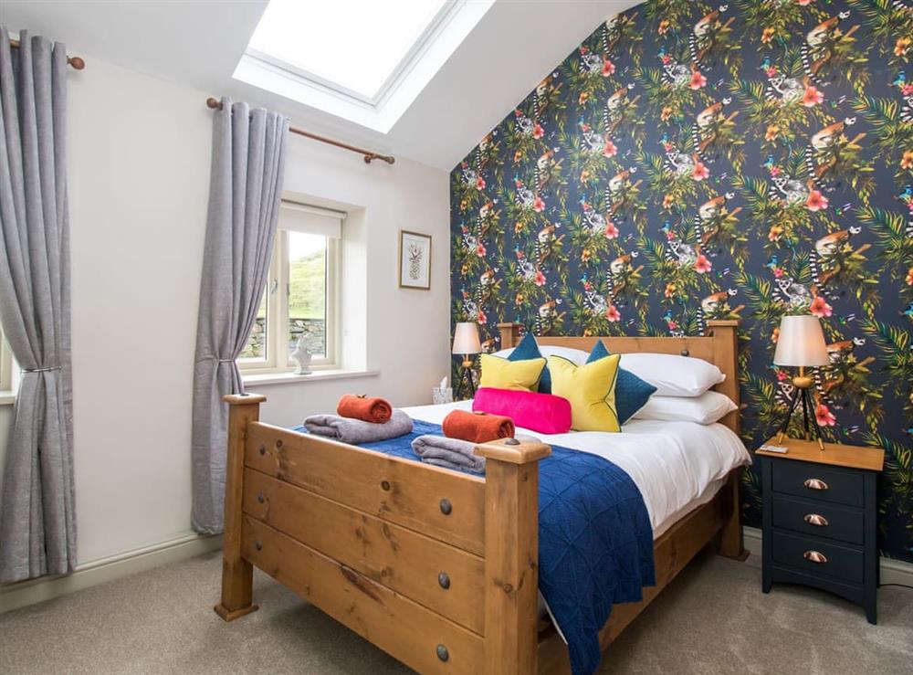 Double bedroom at Methera Cottage in Broughton Beck, Cumbria