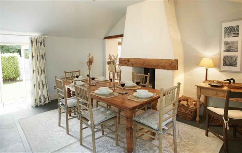 Dining room at Mews Cottage, Helston