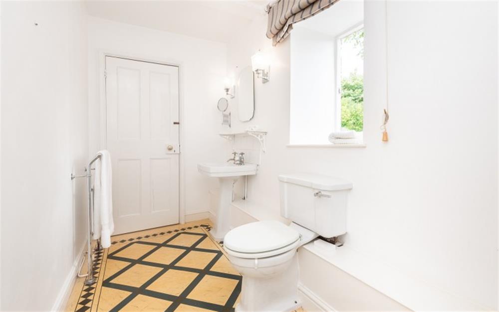 Another look at the family bathroom.  at Mews Cottage in Newton Ferrers