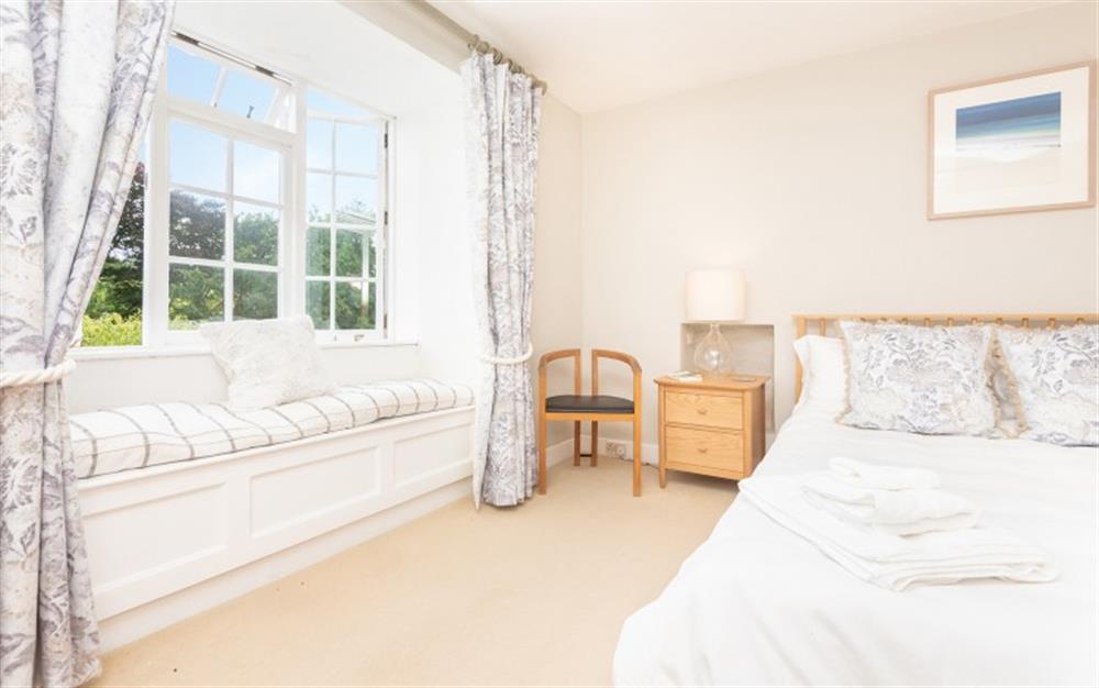 This is a bedroom at Mews Cottage in Newton Ferrers