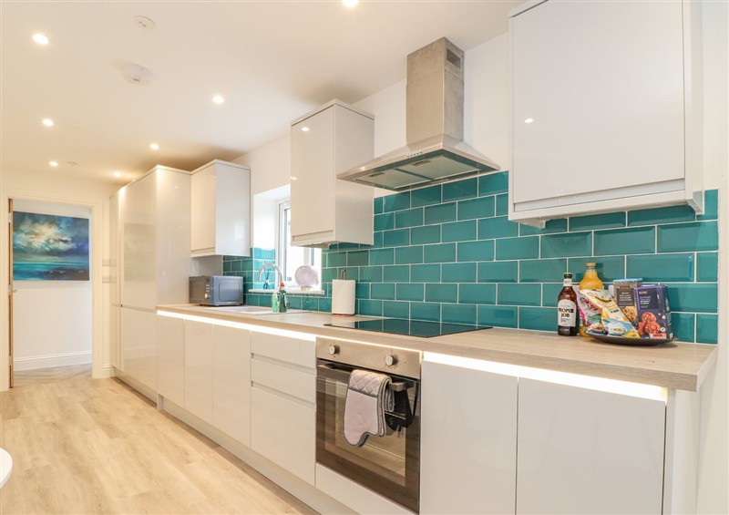 The kitchen at Mews Retreat, Camborne