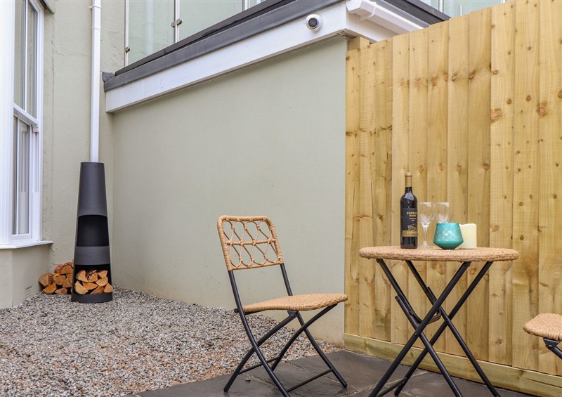 The patio in Mews Retreat at Mews Retreat, Camborne