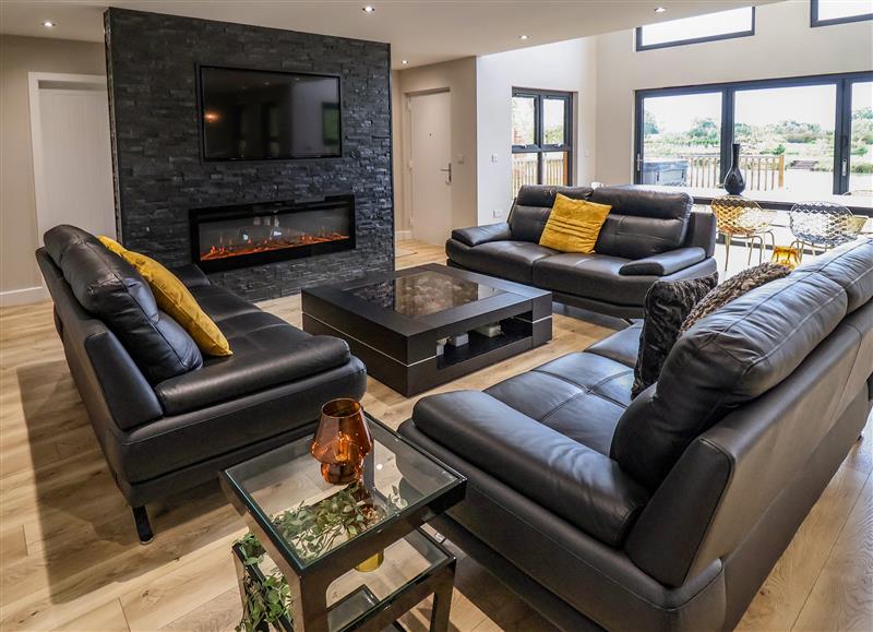 Enjoy the living room at Micklemore Lakes and Lodges, North Thoresby