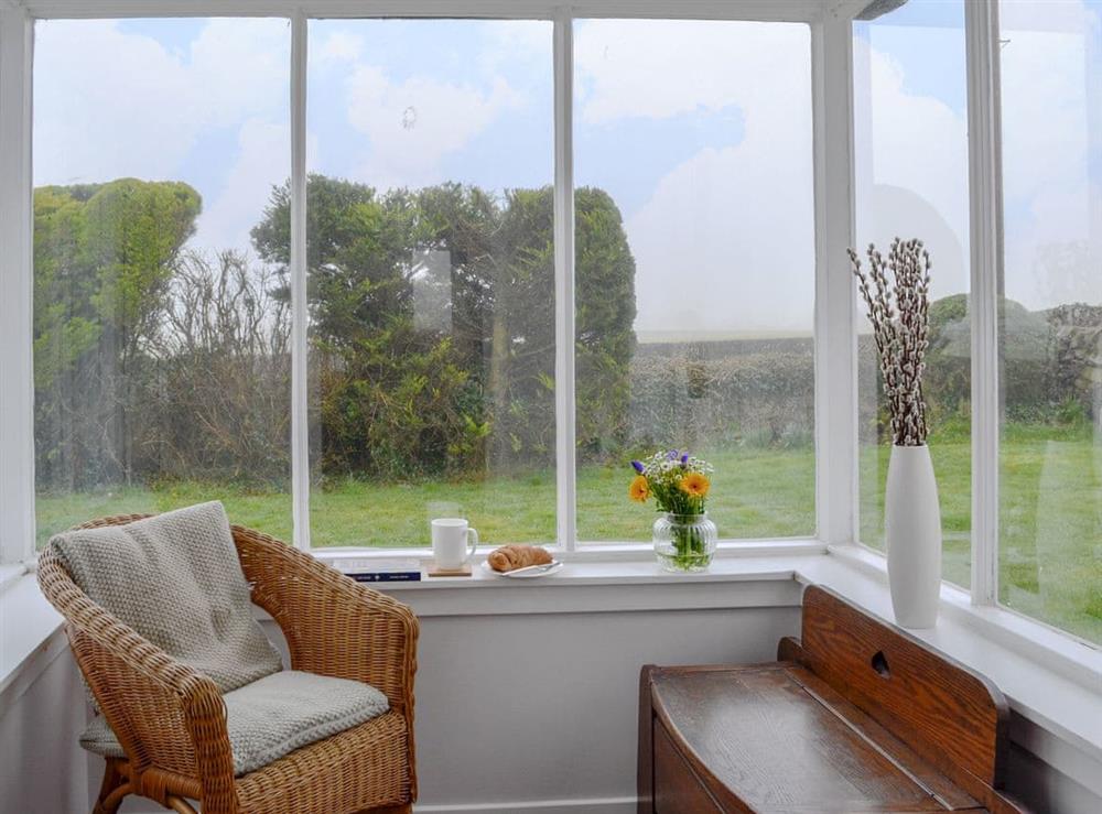 Light and airy conservatory at Cotters Cottage, 