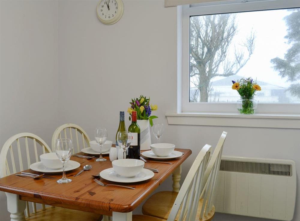 Quaint dining area at Cotters Cottage, 