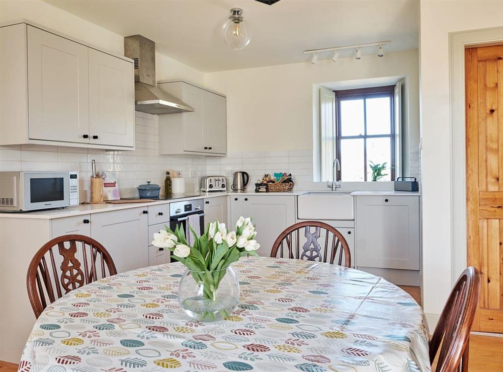 Delightful kitchen/dining room at Midcraigs in Glencraigs, near Campbeltown, Argyll