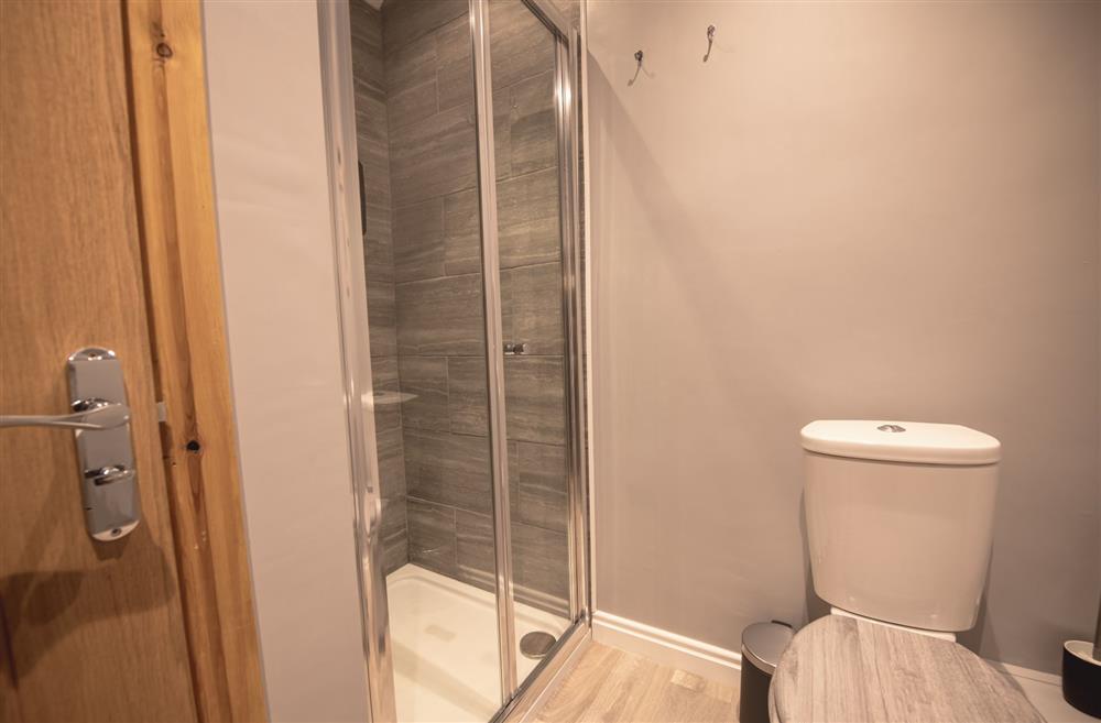En-suite shower room at Middehus, Leyburn, North Yorkshire