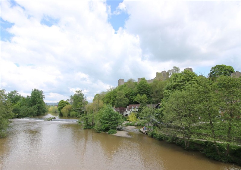 The setting around Middle Cottage at Middle Cottage, Ludlow