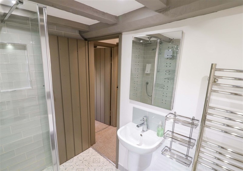 This is the bathroom at Middle Cottage, Ludlow