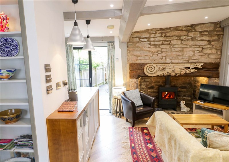 This is the living room at Middle Cottage, Ludlow
