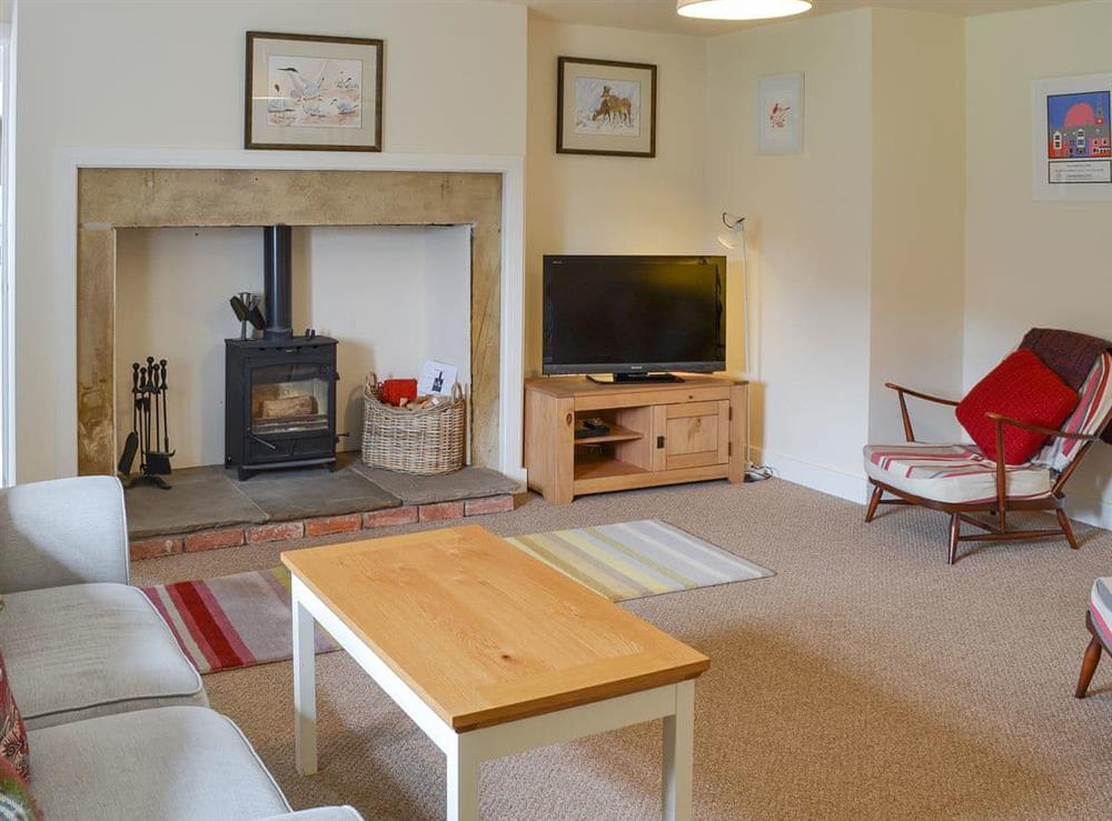 Delightful open plan living area at Middle Cottage in Shilbottle, near Alnwick, Northumberland