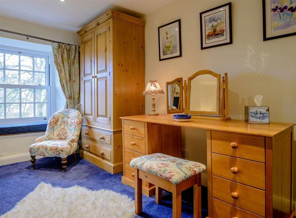 Wonderful bedroom with generous dressing area at Middle Cottage in West Burton, near Leyburn, North Yorkshire