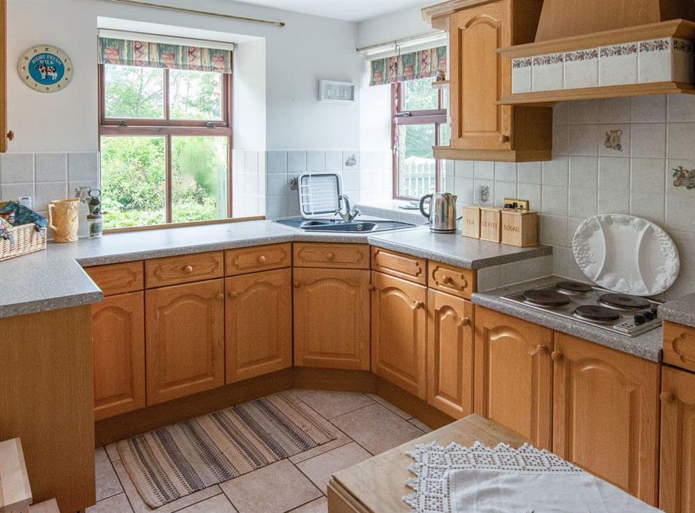 Kitchen at Middle Lodge in Near Mintlaw, Aberdeenshire