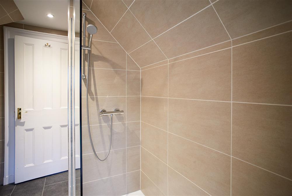 Family shower room with large, walk-in shower (photo 2) at Middle Lodge, Netherby Hall, Longtown