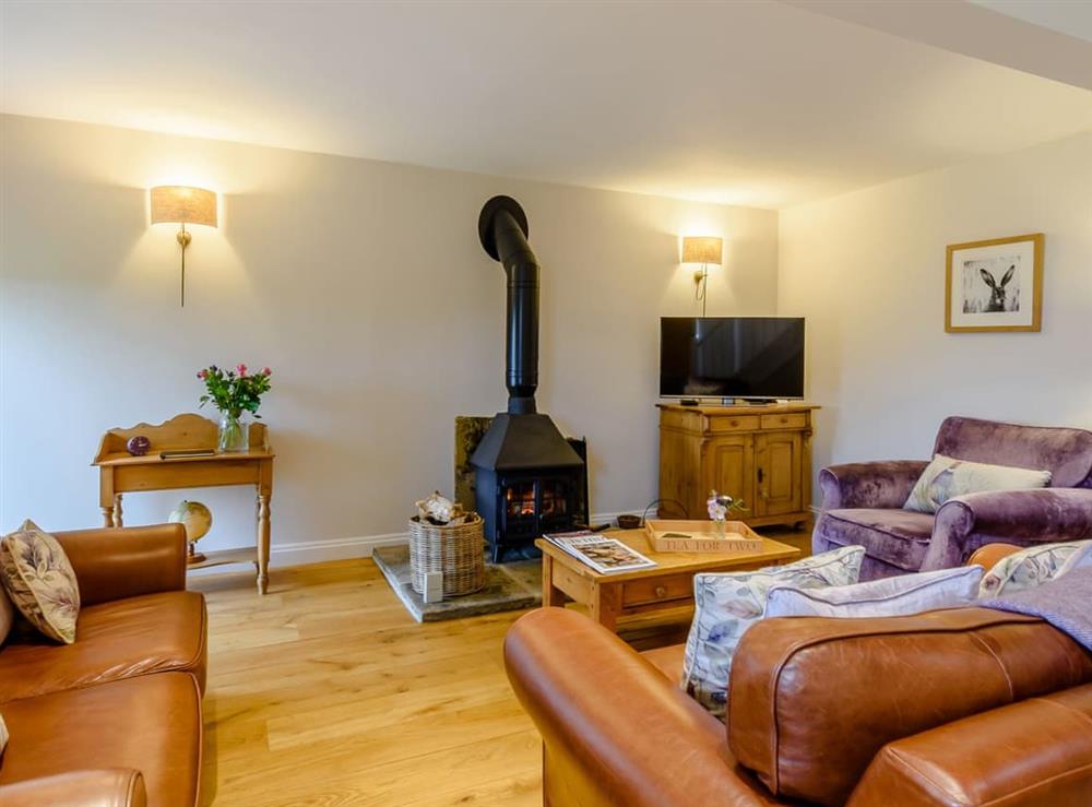 Living room at Middle Mistal in Stainburn, near Harrogate, North Yorkshire