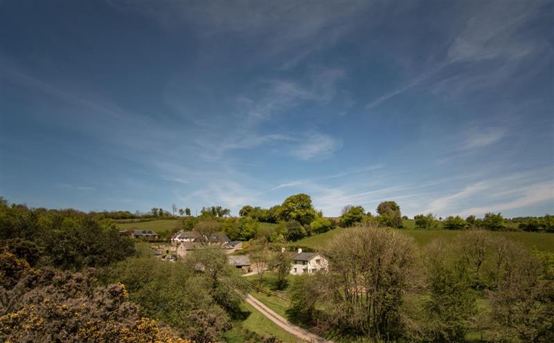 The area around Middle Stolford Cottage