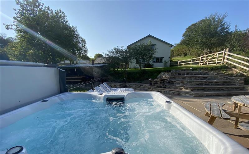 The swimming pool (photo 2) at Middle Stolford Cottage, Nr Watchet