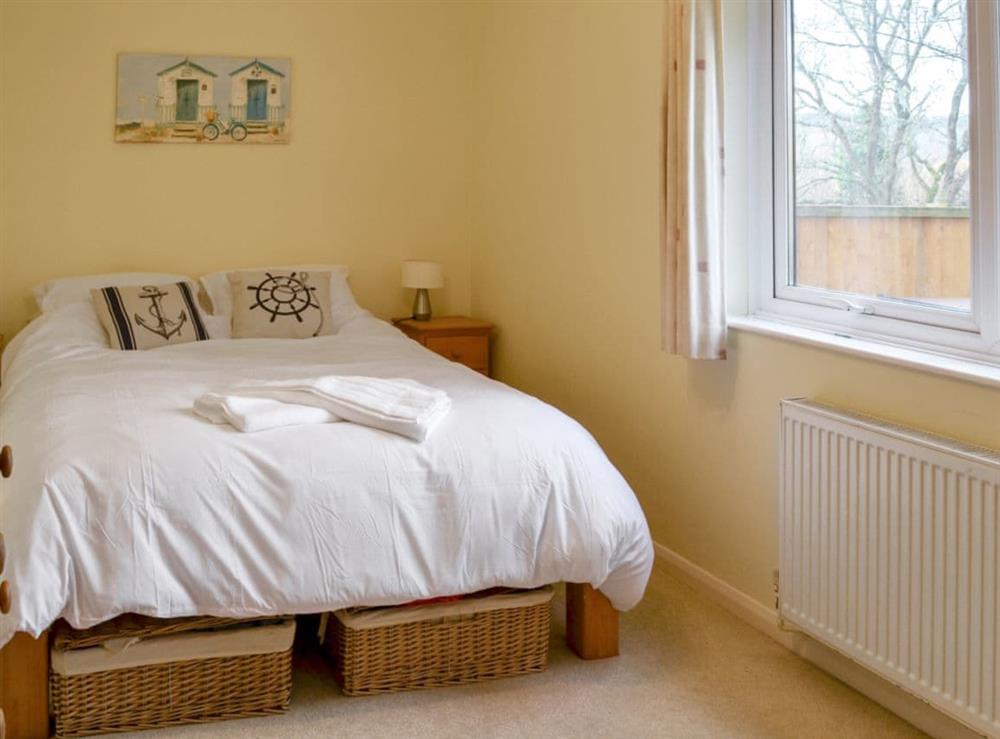 Comfy bedroom at Middle Wicket in Trusham, near Newton Abbot, Devon
