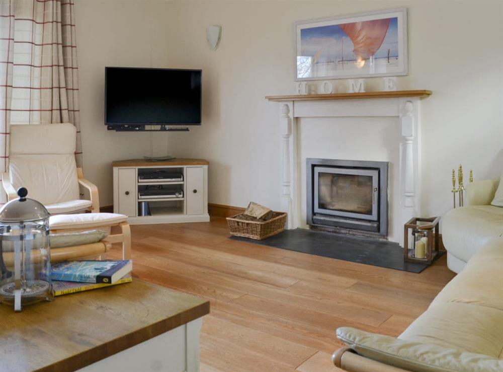 Spacious living room at Middle Wicket in Trusham, near Newton Abbot, Devon