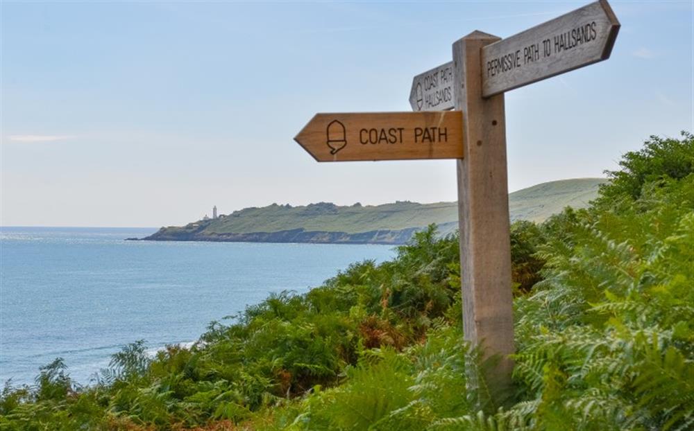 Middlecombe Lodge is perfect for exploring the South West Coast Path at Middlecombe Lodge in Beesands
