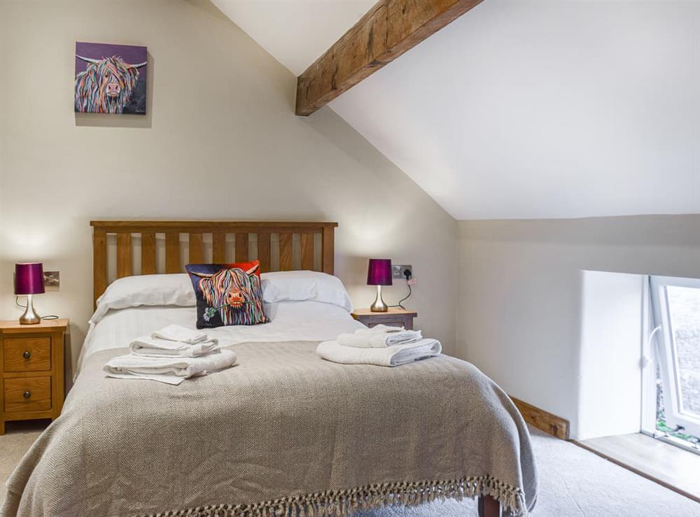 Double bedroom at Middlecroft in Litton, near Buxton, Derbyshire
