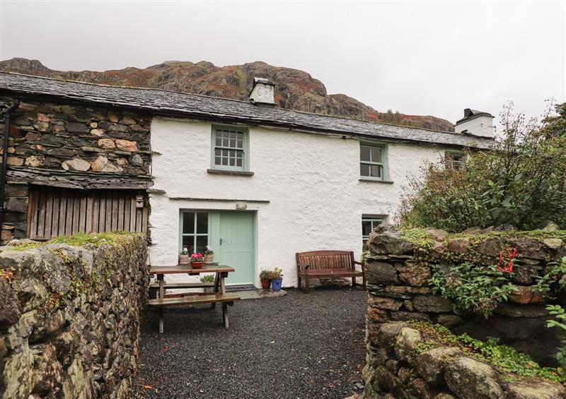 The setting of Middlefell Farm Cottage at Middlefell Farm Cottage, Great Langdale