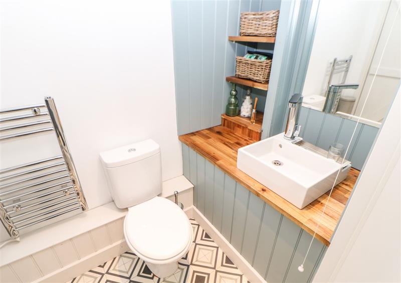 This is the bathroom at Middlehope Cottage, Westgate near St Johns Chapel