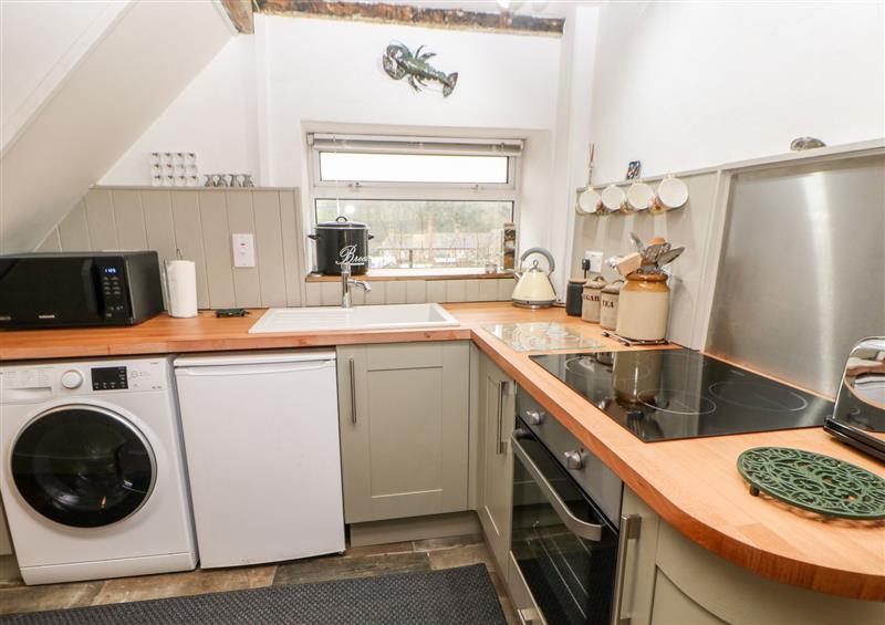 This is the kitchen at Middlehope Cottage, Westgate near St Johns Chapel