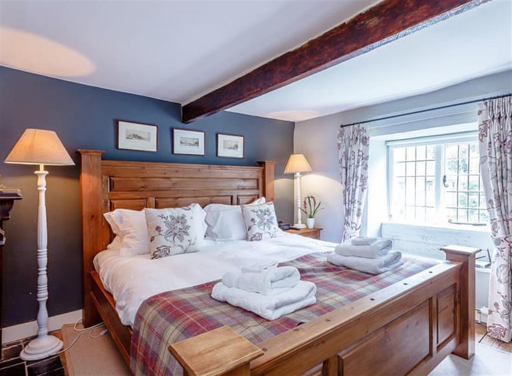 Double bedroom at Middletun House in Milton Abbas, England