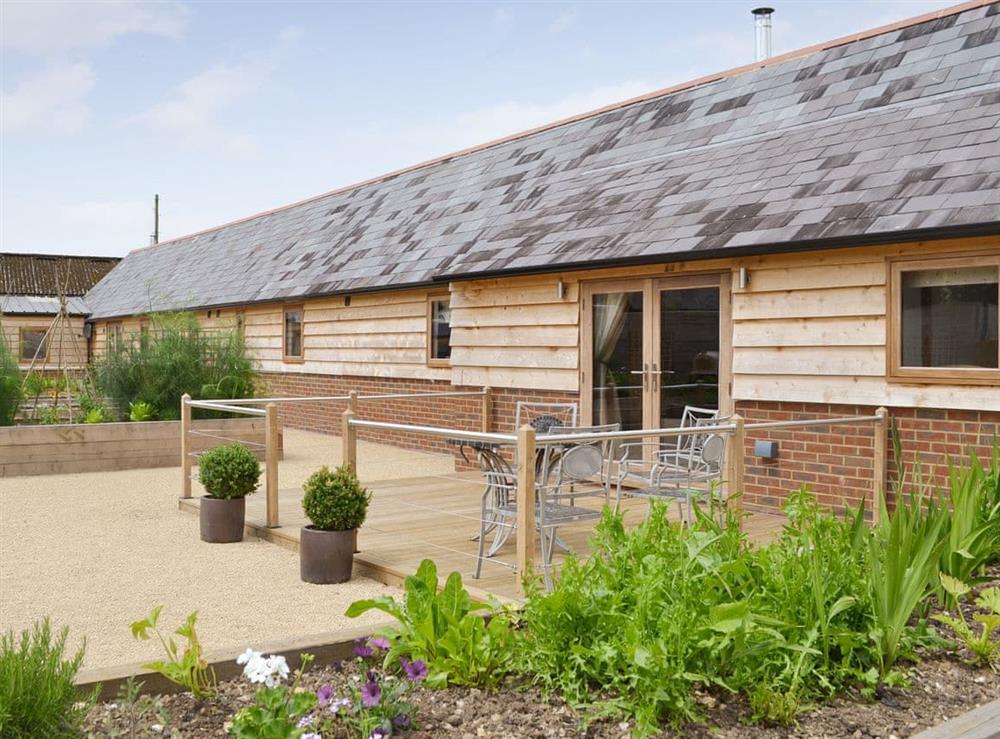 Thoughtfully converted single story barn at Chiddock Cottage, 