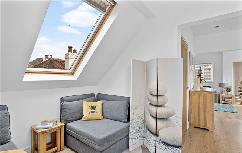 Relax in the living area at Midholm Chapel, Devon