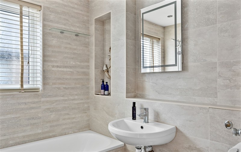 This is the bathroom at Midholm Chapel, Devon