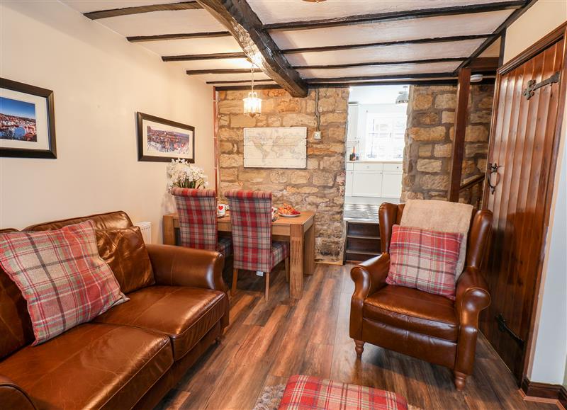 The living room at Midships Cottage, Whitby