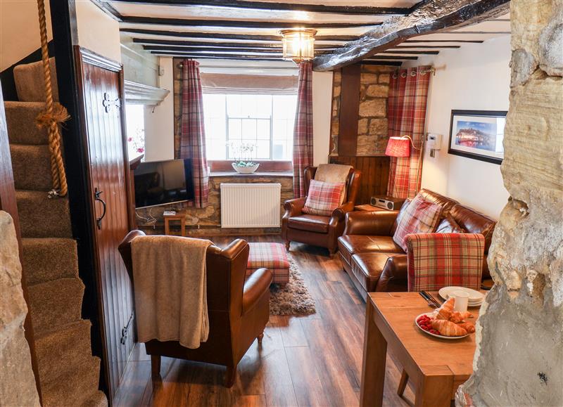 This is the living room at Midships Cottage, Whitby