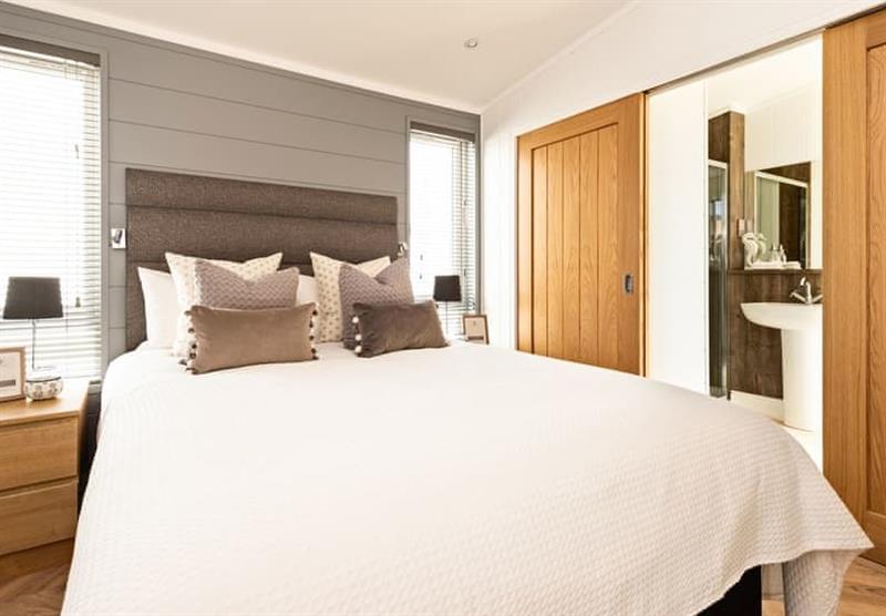 Bedroom in the Signature at Midsomer Lodges in Midsomer House, East Compton