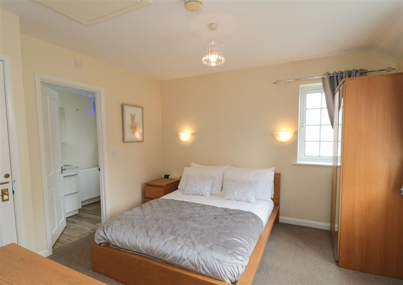 One of the bedrooms at Midsummer Cottage, Thornton Dale