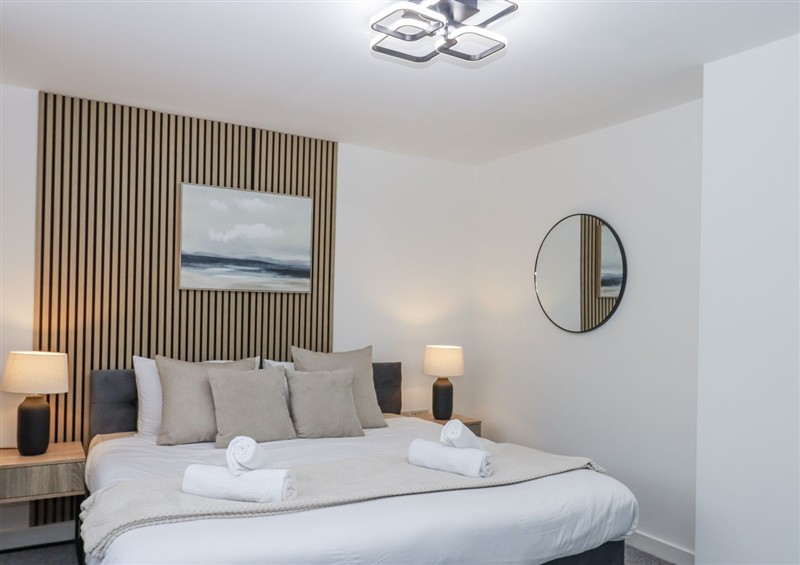 One of the bedrooms at Milana, Tiverton