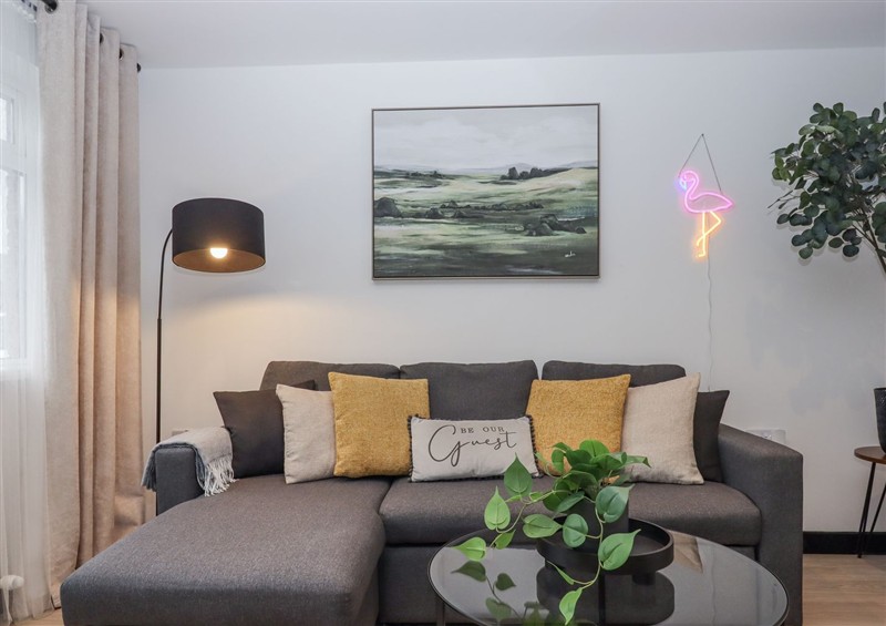 Relax in the living area at Milana, Tiverton