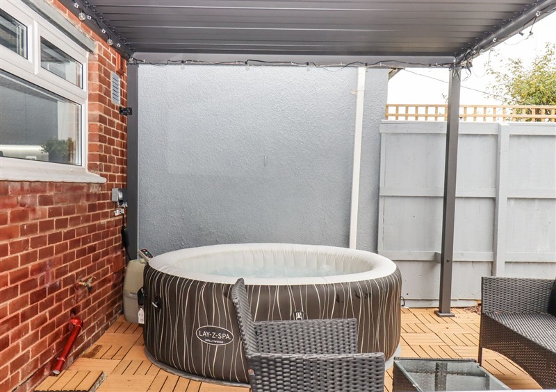 Spend some time in the hot tub at Milana, Tiverton