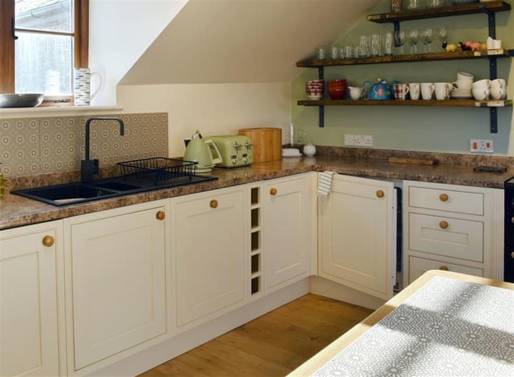 Well equipped kitchen area (photo 2) at Milkmaids in Polbathic, near Looe, Cornwall