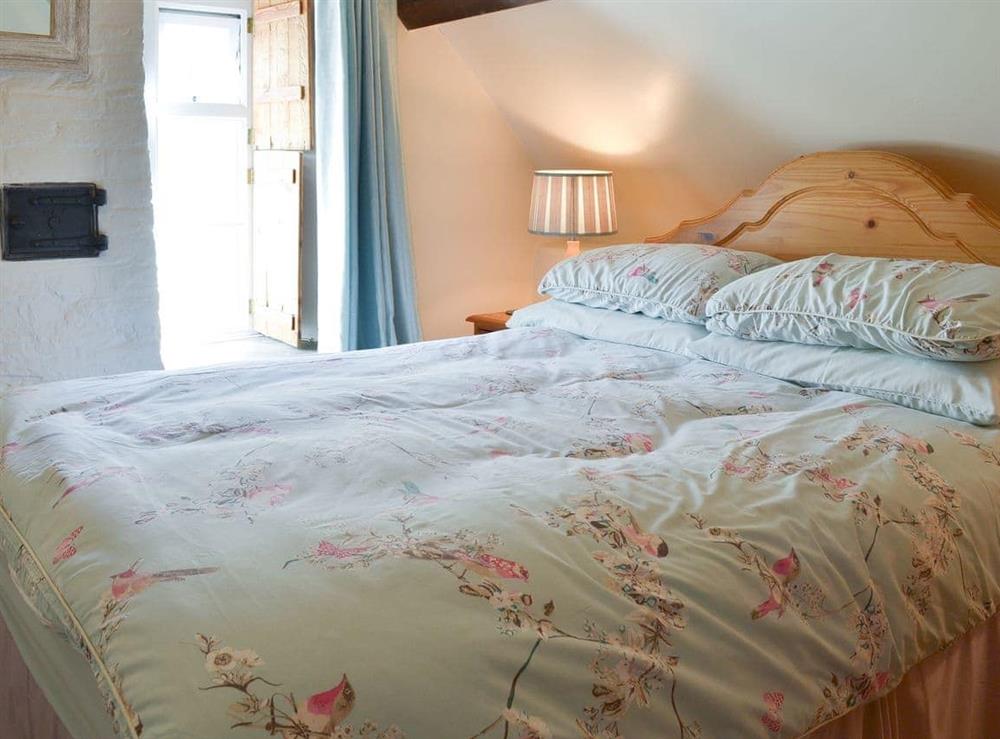Double bedroom at Mill Batch Cottage in Mark, Highbridge, Somerset., Great Britain