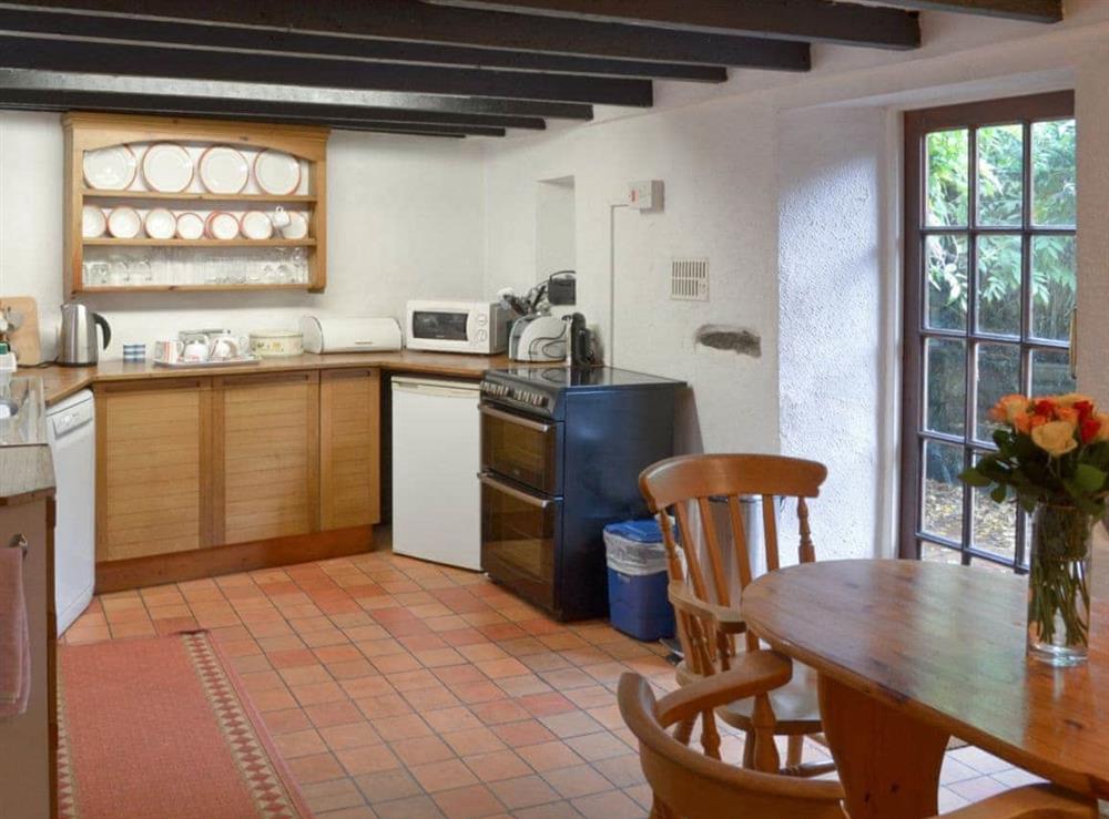 Charming kitchen/ dining room at Mill Cottage in Buckfastleigh, near Dartmoor, Devon