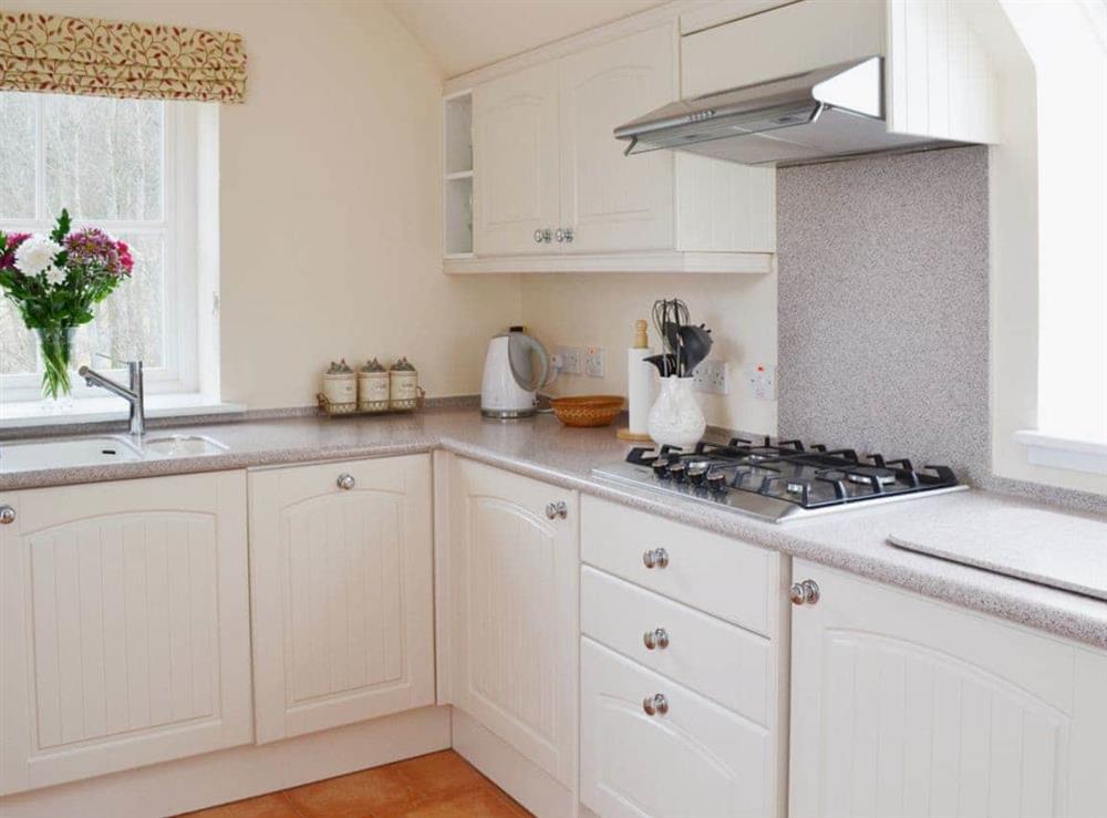 Kitchen at Mill Cottage in Comrie, near Crieff, Perthshire
