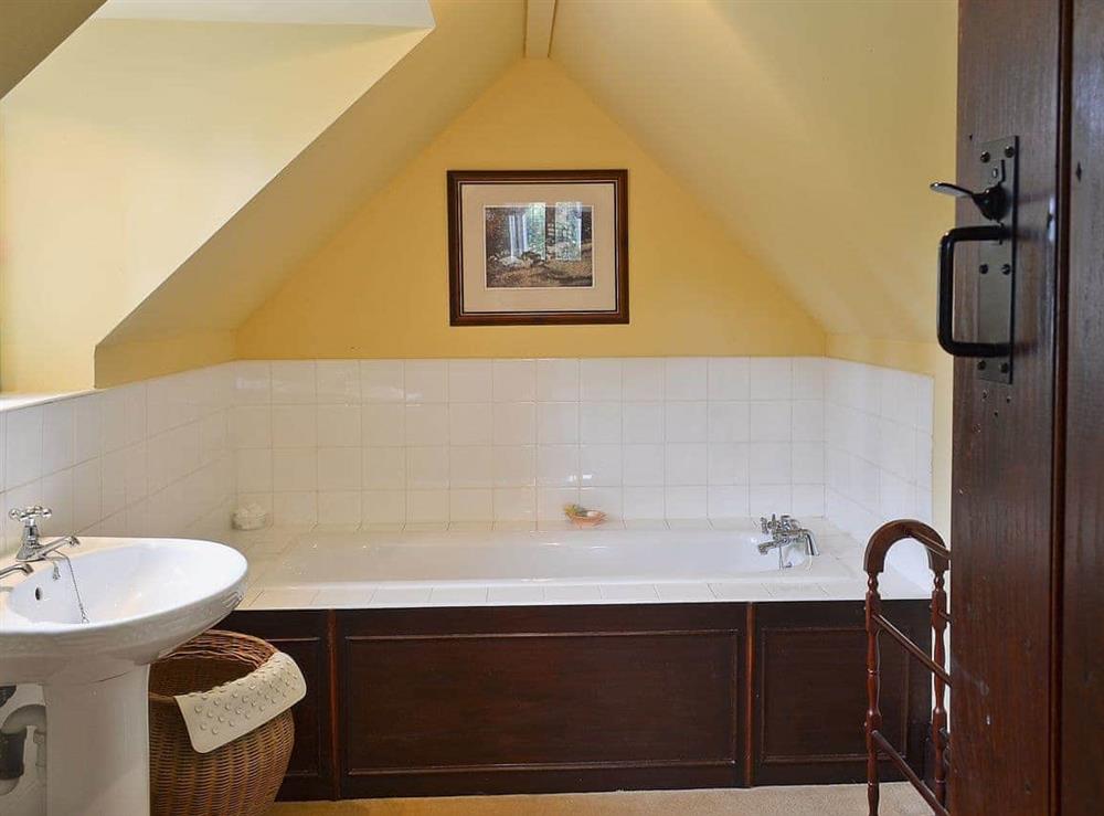 Bathroom at Mill Cottage in Cradley, Malvern, Worcester., Worcestershire