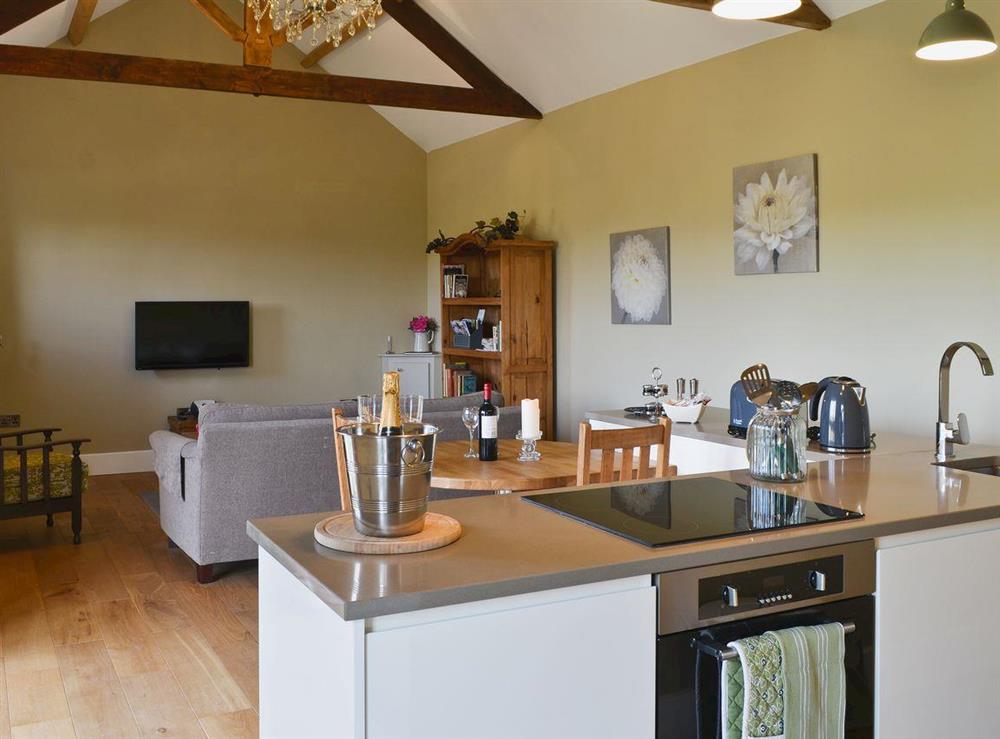 Open plan living/dining room/kitchen (photo 3) at Mill Cottage in Dalton near Richmond, North Yorkshire