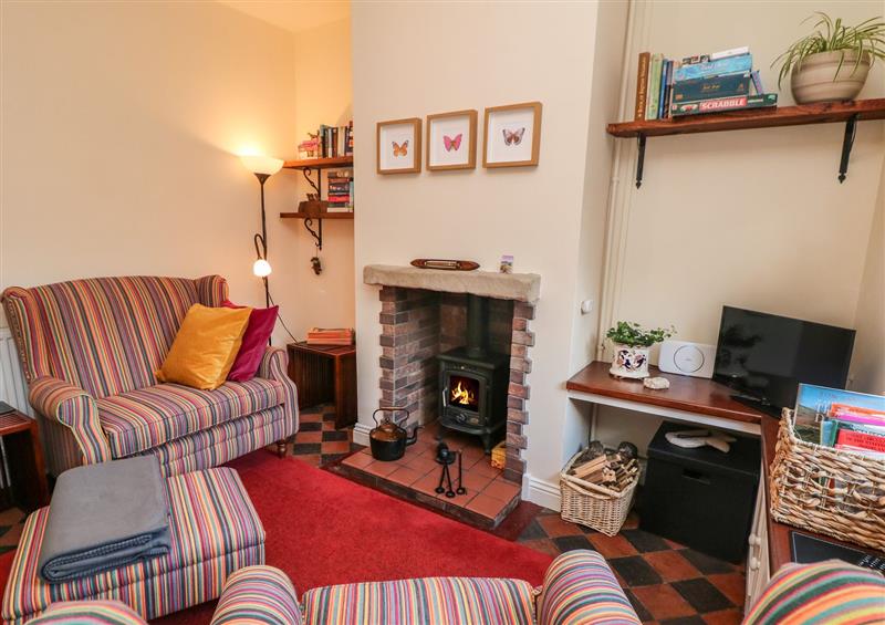 This is the living room at Mill Cottage, Leek